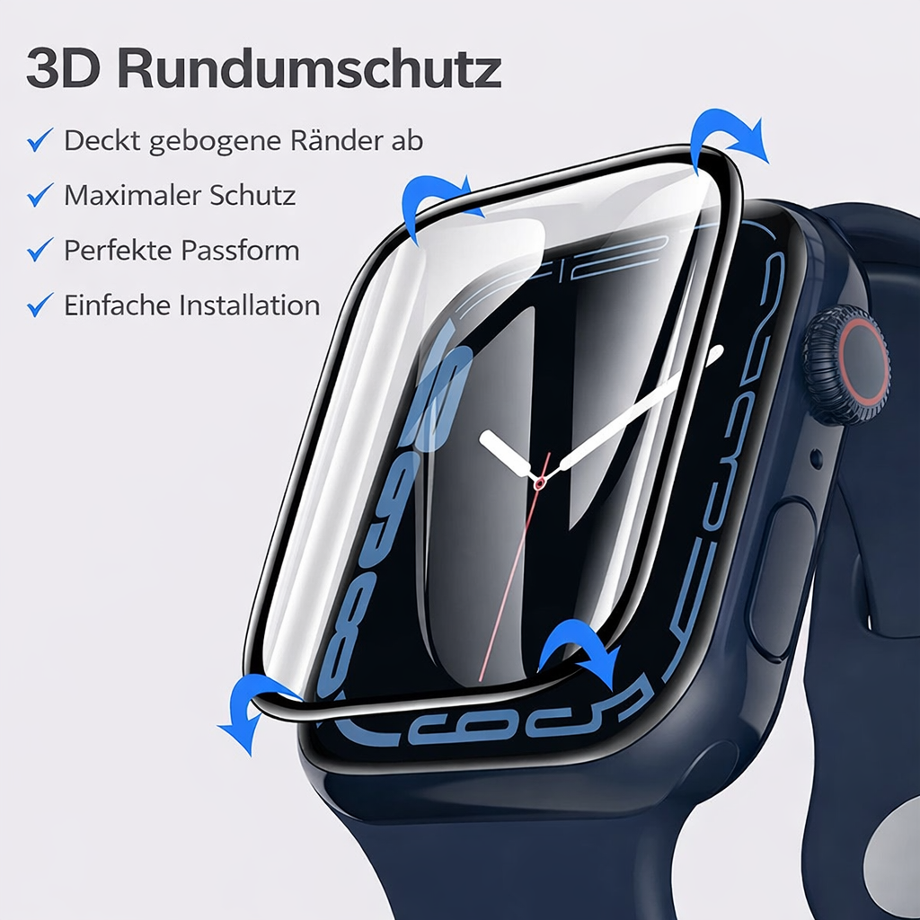 Hartglasfolie für Applewatch Display