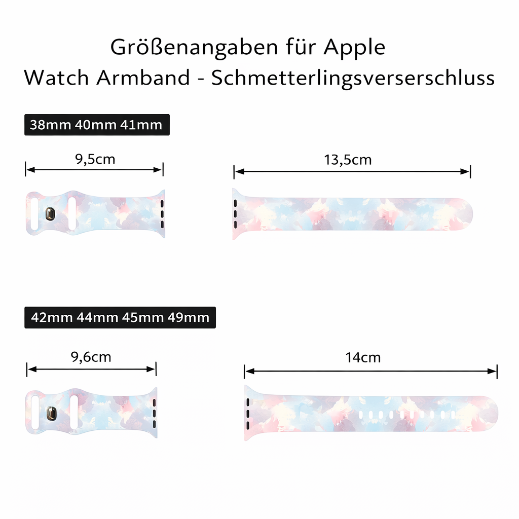 Apple Watch Armband "Aquarell"