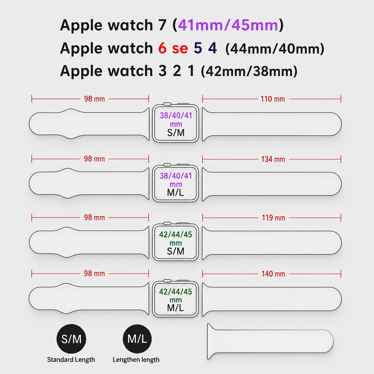 Apple Watch Armband „Sprint“