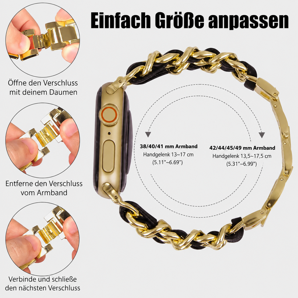 Apple Watch Armband „Monarch“