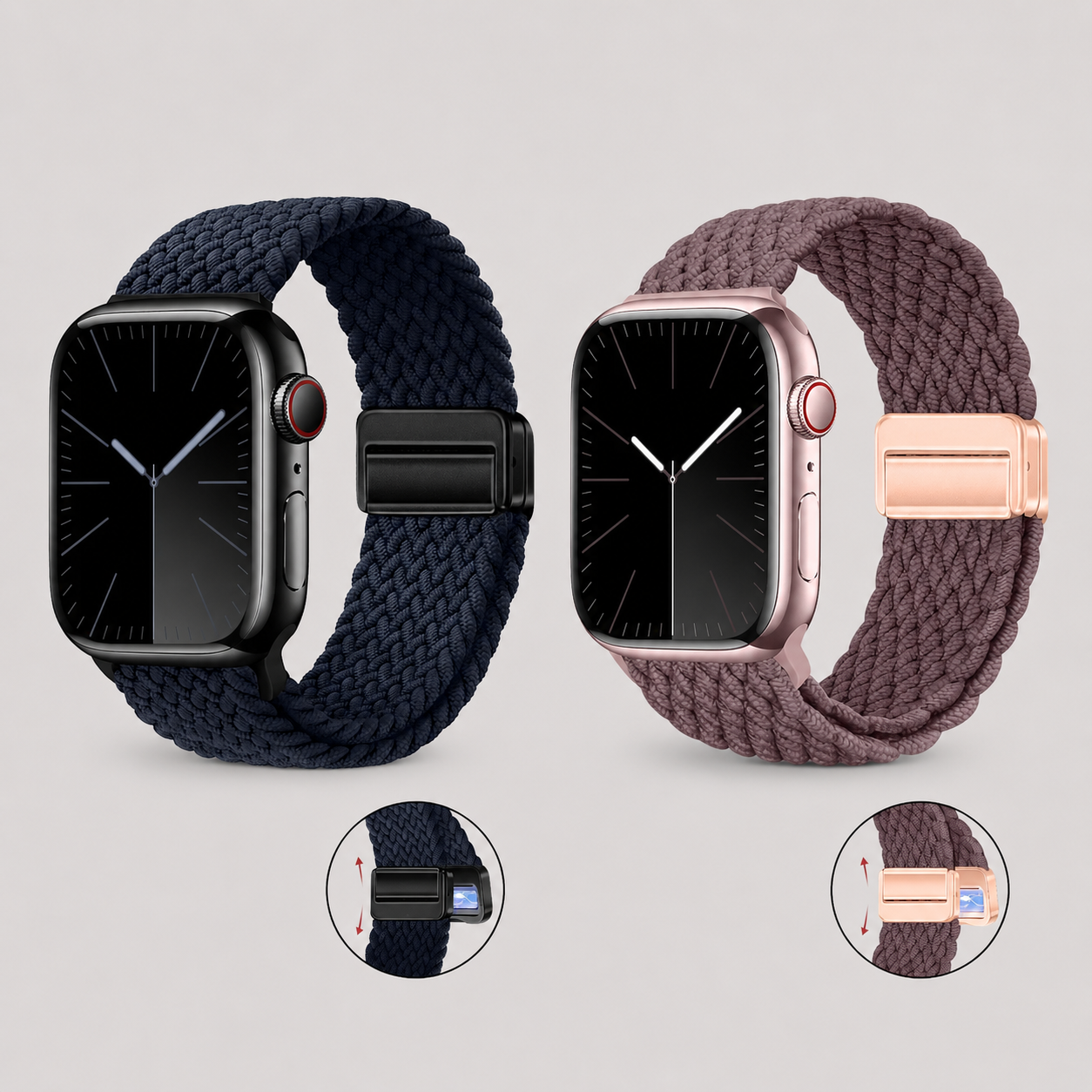 Apple Watch "Flechtwerk Clip"