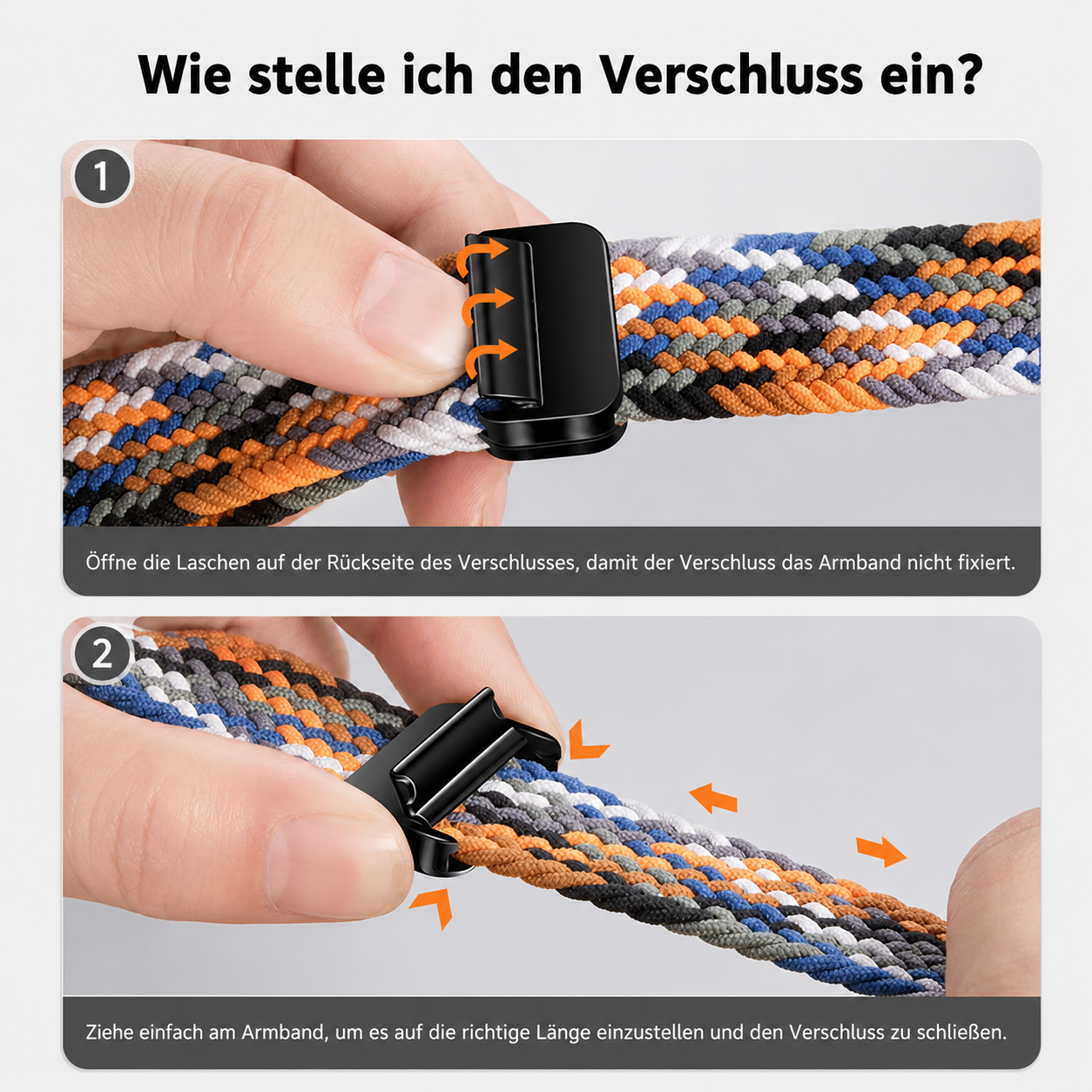 Apple Watch "Flechtwerk Clip"