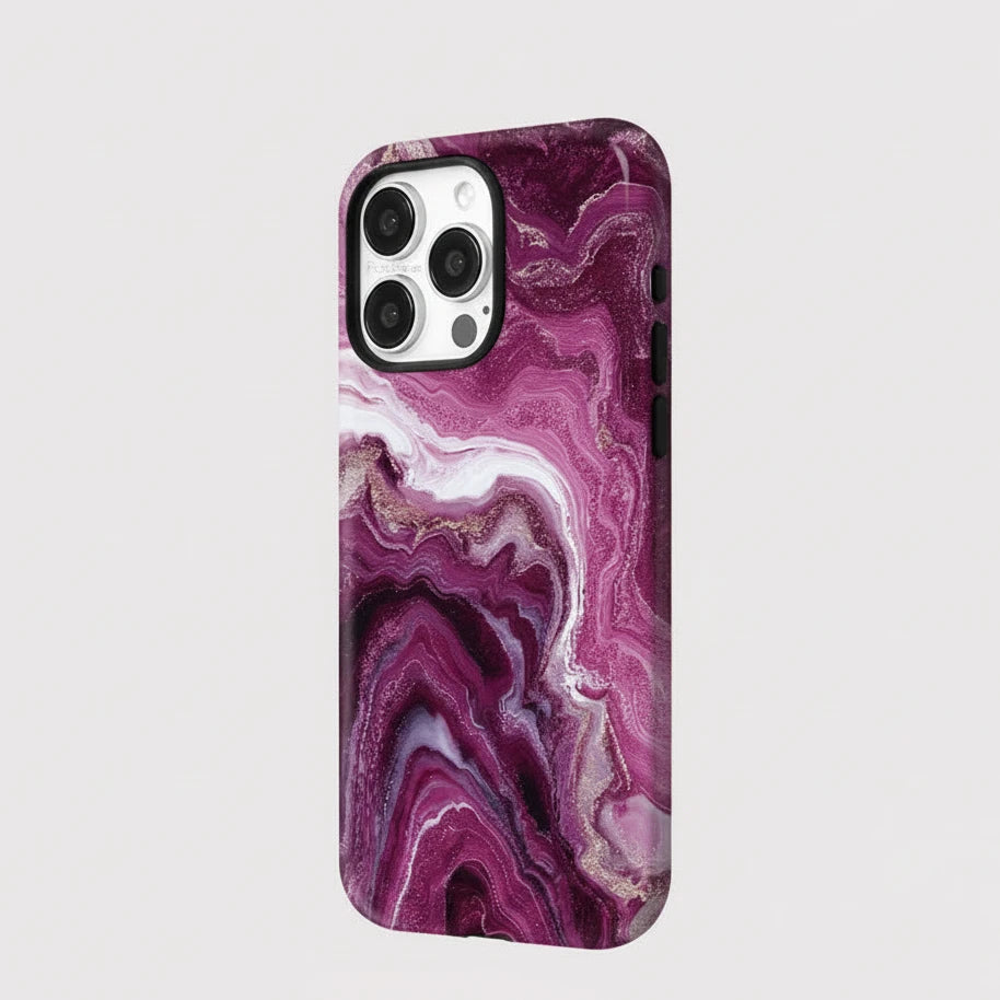 iPhone Hülle "Happy Purple"
