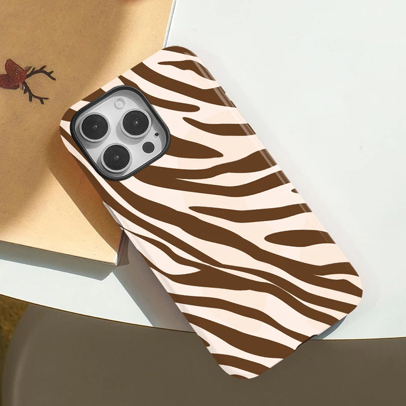 iPhone Hülle "Happy Zebra"