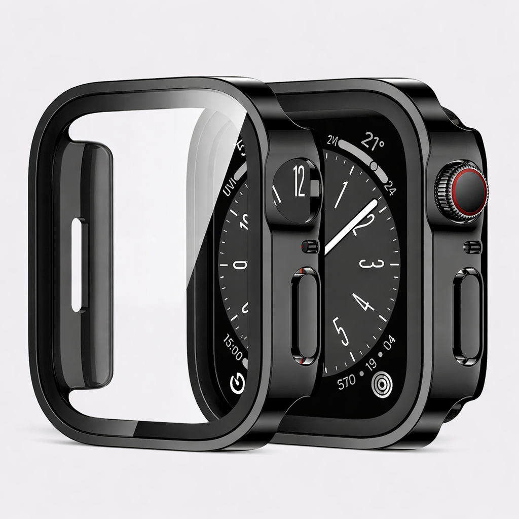 Schutzhülle mit Glas für Apple Watch "Markant"